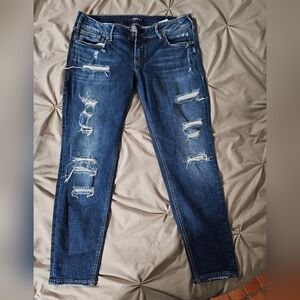 Ladies Silver jeans